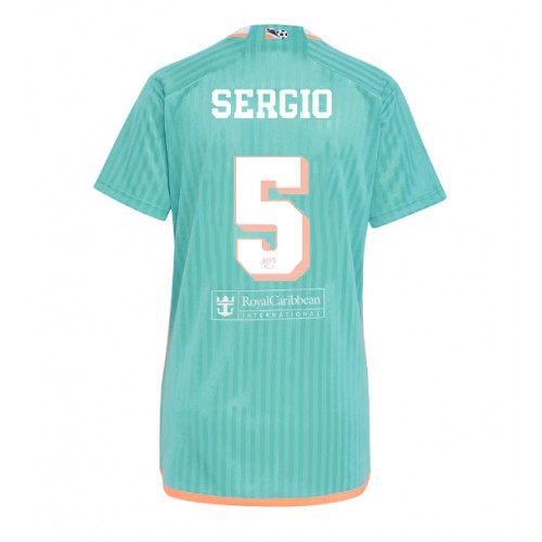 Fotballdrakt Dame Inter Miami Sergio Busquets #5 Tredjedrakt 2024-25 Kortermet